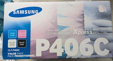 Toner Samsung P406C originale (senza black)