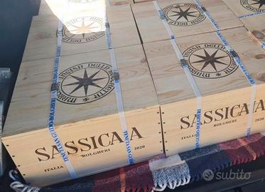 Casse Sassicaia 2020, ordine in arrivo