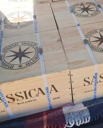 Casse Sassicaia 2020, ordine in arrivo