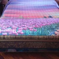 letto con rete e materasso 