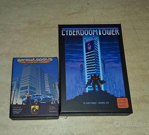 giochi da tavolo sprawlopolis e cyberdoom tower