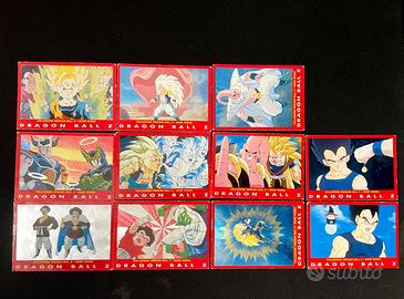 Lotto carte Dragon Ball Z Serie Rossa Vintage