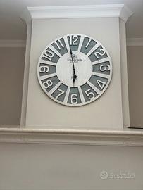 Orologio da parete in legno happy casa