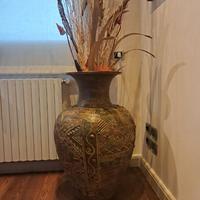 Vaso Monumentale in Terracotta Artigianale – h 85