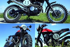 Honda slr 650 scrambler