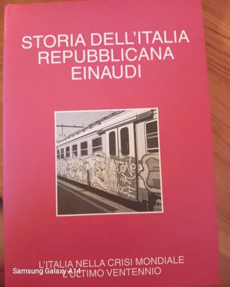 Storia dell'italia repubblicana Einaudi 10 volumi 