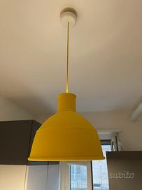 Lampadario giallo Cargo