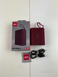 JAZ Witcher 3W Speaker Bluetooth USB SD AUX Rosso