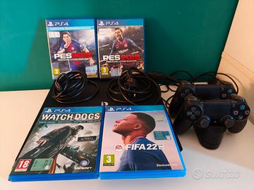 PS4 Pro 1TB + 2 DualShock + Charging Dock + 4 Gioc