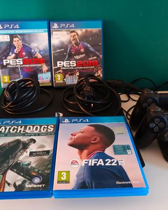 PS4 Pro 1TB + 2 DualShock + Charging Dock + 4 Gioc
