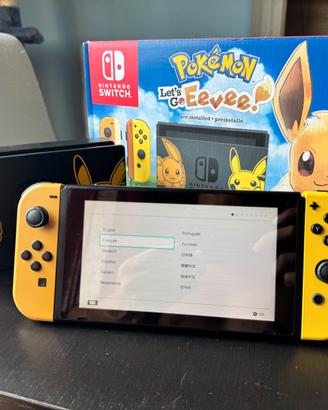 Nintendo Switch - edizione limitata Let's Go Eevee