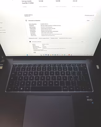 huawei matebook d16 - 16 gb  ssd 1000gb