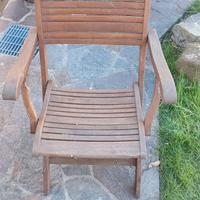 sedia pieghevole da esterno 