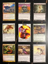 Lotto 170 carte Magic MTG - varie espansioni