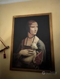 “Dama con l’ermellino” Riproduzione artistica