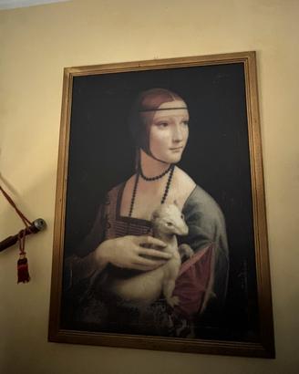 “Dama con l’ermellino” Riproduzione artistica