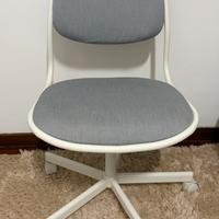 Sedia da ufficio con rotelle