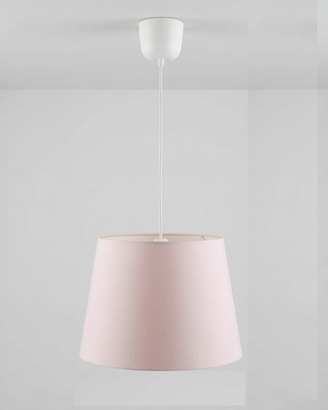 Lampadario a sospensione rosa
