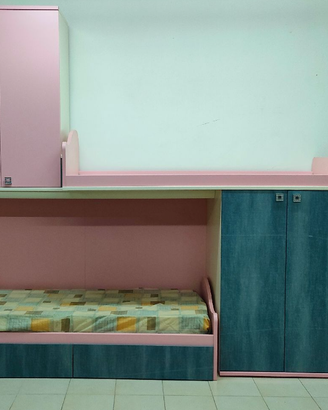 Cameretta a ponte con 2° letto a soppalco EXPO'