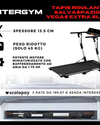 Tapis roulant salvaspazio