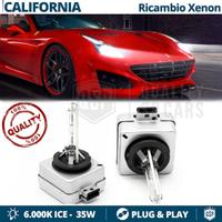 Lampadine XENON PER FERRARI CALIFORNIA 6000K 35W