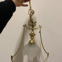 Lampadario vintage 1 campana