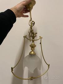 Lampadario vintage 1 campana