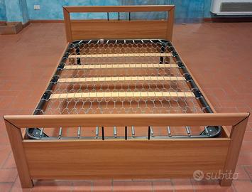 Letto una piazza e mezza completo di rete a molle