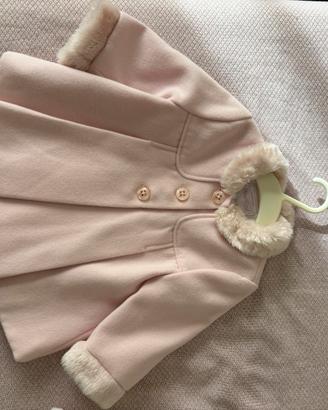 Cappotto Rosa cipria 4-6 mesi
