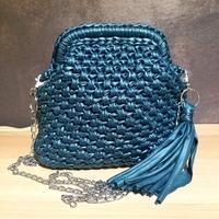 borsa fettuccia ecopelle 