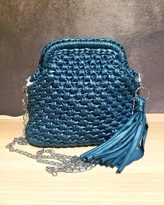 borsa fettuccia ecopelle 