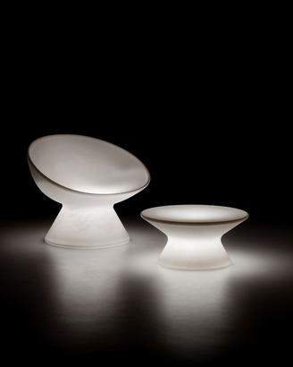 Poltrona + Tavolo Fade Light Plust per Giardino