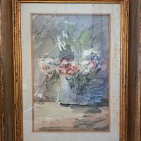 Sergio Scatizzi (1918-2009) vaso di rose