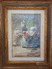 Sergio Scatizzi (1918-2009) vaso di rose