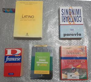n.5 Dizionari ; francese  latino sinonimi contrari