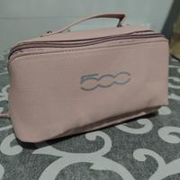 Beautycase Fiat 500 rosa