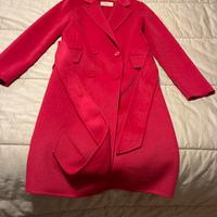 Cappotto TwinSet rosso ciliegio