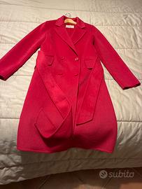 Cappotto TwinSet rosso ciliegio