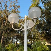 Lampioni da giardino a 3 luci - stile classico