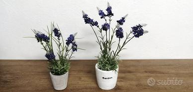 Piante di lavanda finte decorative 