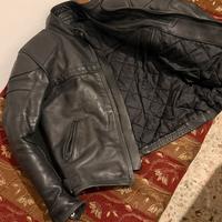 Giacca da moto in pelle