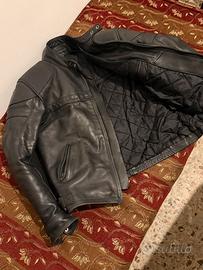 Giacca da moto in pelle