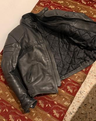 Giacca da moto in pelle