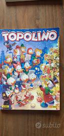 Topolino n3343 e 3344 glitterati Natale 2019