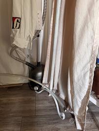 Camerino in ferro battuto bianco