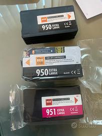 Cartucce 950 - 951 extra large 2 nero e 1 rosso