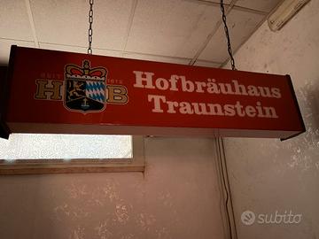 insegna luminosa birra 