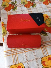 custodia per occhiali cartier