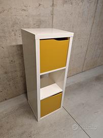 Mobile bianco giallo kallax