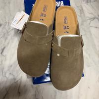 Birkenstock boston taglia 41 tortora